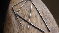 triangle earrings in niobium. hammered silver hoops. hypoallergenic jewelry. nickel free hoop earrings.
