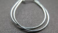 hypoallergenic hoop earrings for sensitive ears. anodized niobium jewelry. nickel free earrings.