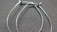 hypoallergenic hoop earrings for sensitive ears. anodized niobium jewelry. nickel free earrings.
