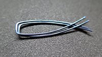 blue niobium earrings. modern hypoallergenic jewelry. nickel free earrings for sensitive ears