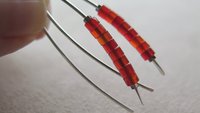 orange carnelian earrings. modern artisan jewelry. gemstone jewelry from Canada