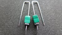 small emerald green earrings. natural malachite jewelry with silver hematite stones. rectangle earrings. made in Calgary