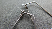 geometric niobium hoop earrings. Pay It Forward jewelry. splurge jewellery. made in Canada