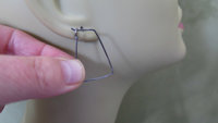 geometric niobium hoop earrings. Pay It Forward jewelry. splurge jewellery. made in Canada