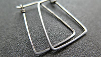 geometric niobium hoop earrings. Pay It Forward jewelry. splurge jewellery. made in Canada