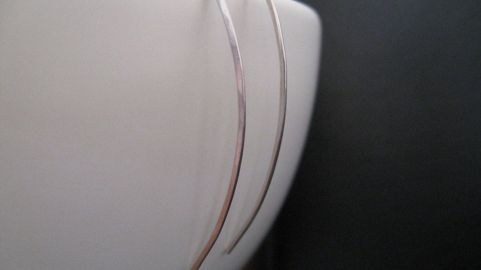sterling silver earrings. wire earings. minimalist jewelry. threader earrings.