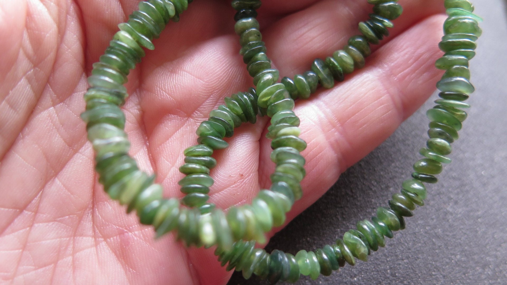 Canadian jade earrings. forest green jade jewelry. natural stone earrings.
