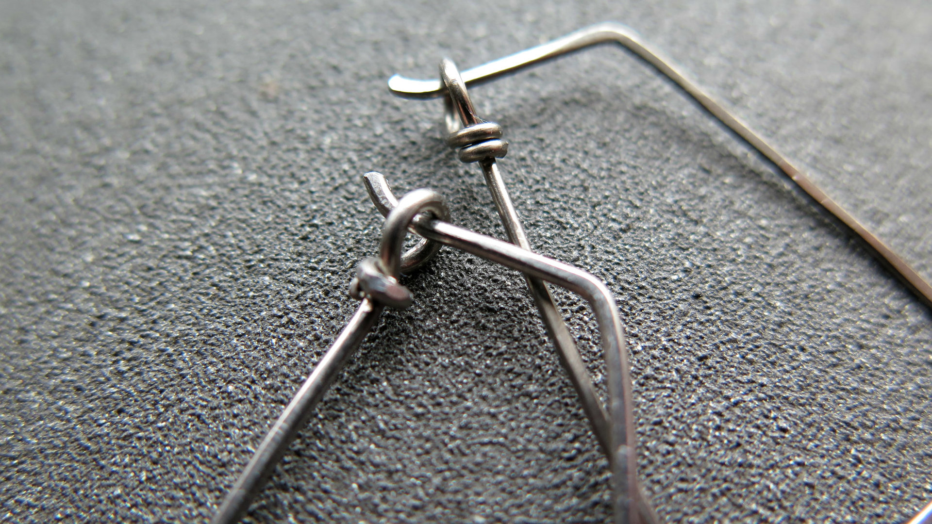 geometric niobium hoop earrings. Pay It Forward jewelry. splurge jewellery. made in Canada