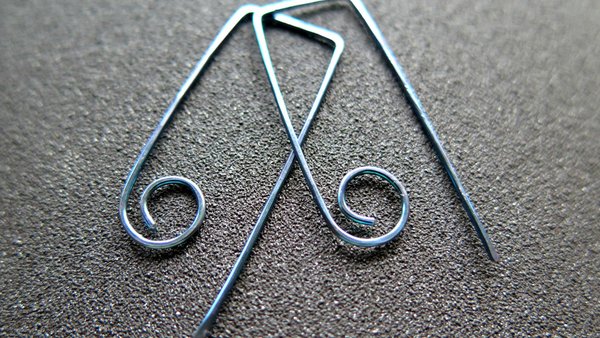 unique turquoise earrings in anodized niobium wire. hypoallergenic jewelry. niobium earwires. modern splurge.